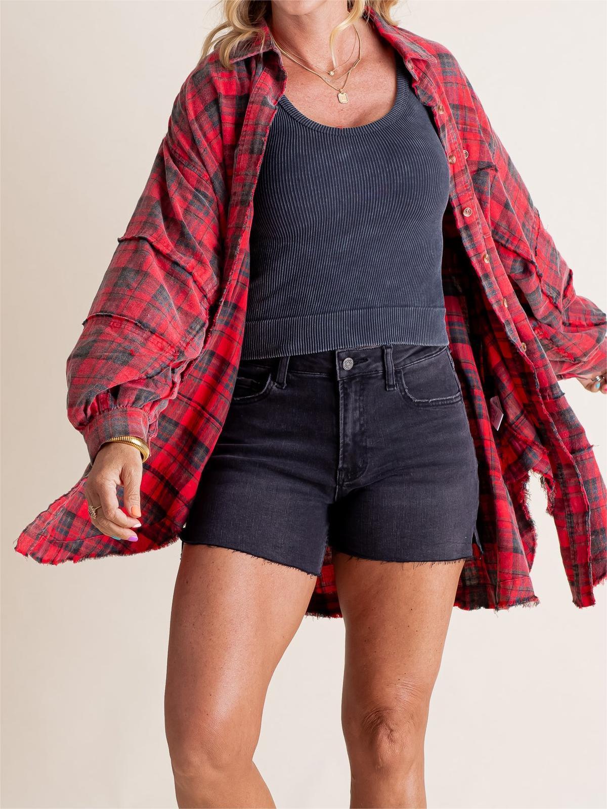 Juliete™ | Flannel Shirt