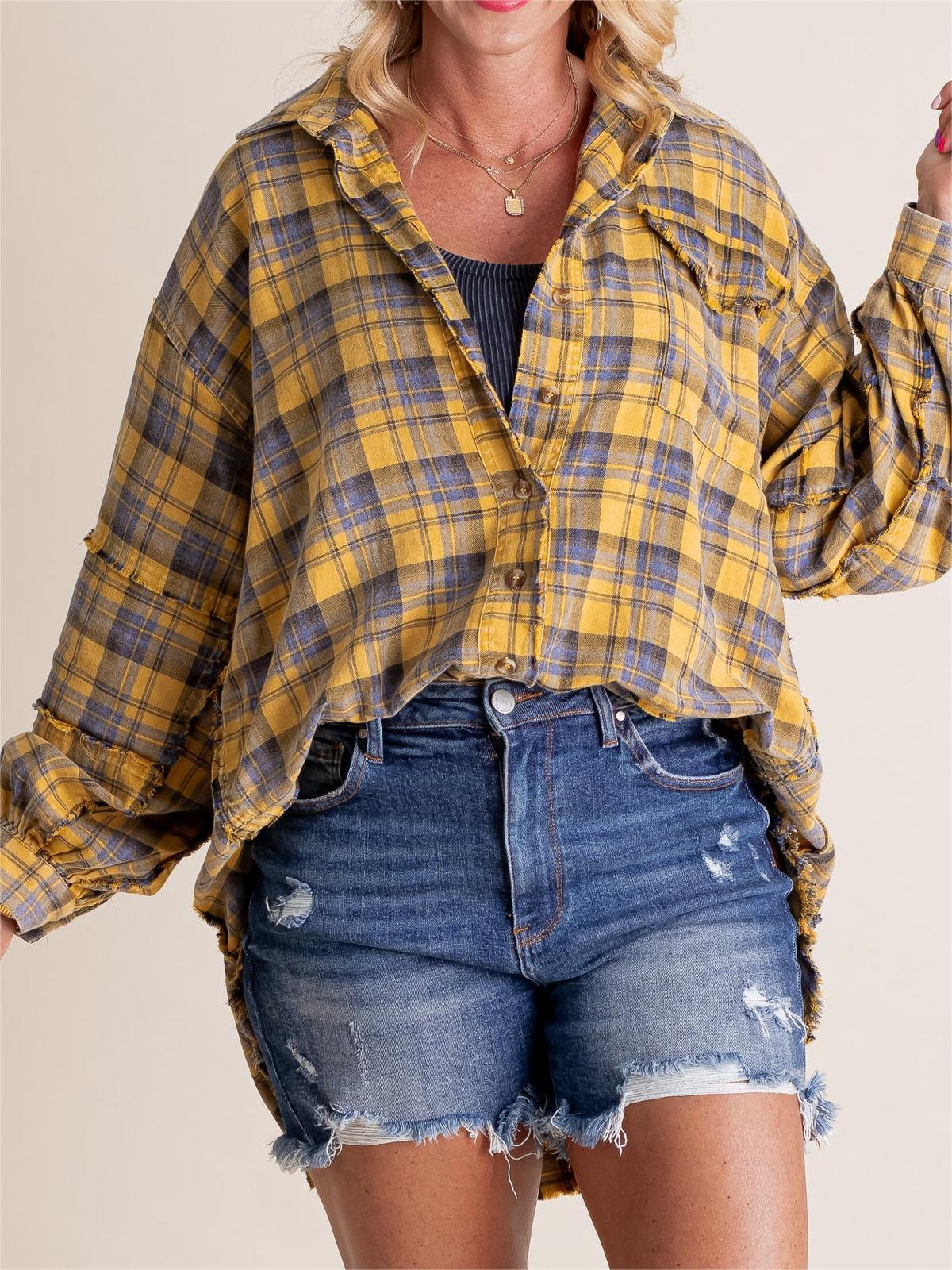 Juliete™ | Flannel Shirt